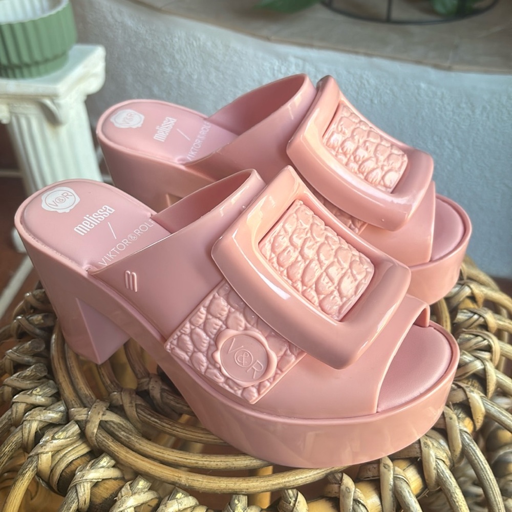 Melissa x Viktor & Rolf mule LIKE NEW